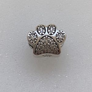 Pandora “Sparkling Paw Print” Charm